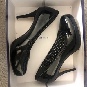 Madden Girl Getta Black Patent Heel